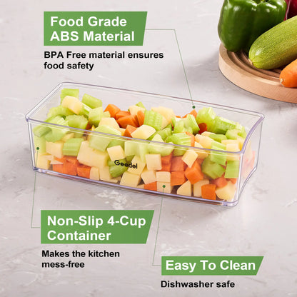 Professional food chopper, kitchen vegetable slicer, dicer, shredder